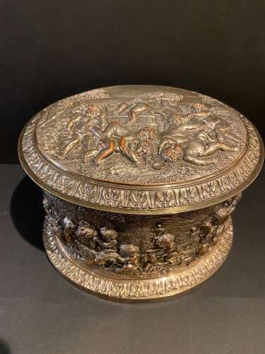 Fine 19th Century Silver Plated Tea Caddy