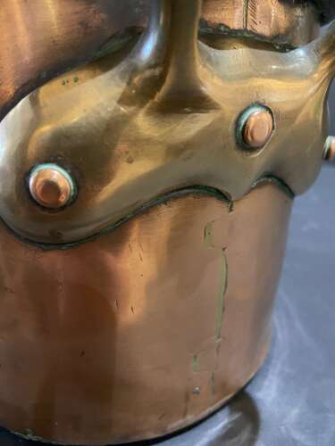 19th Century Copper Fish Kettle