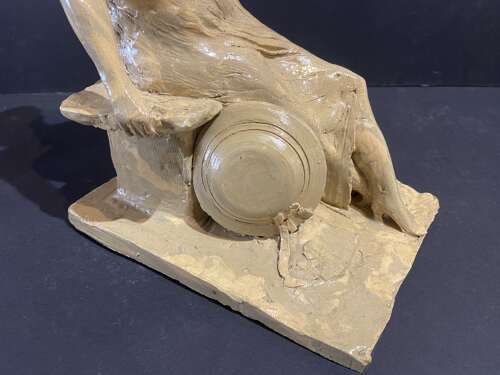 Quentin Bell (1910 - 1996) Pottery Figure of a Seated Lady
