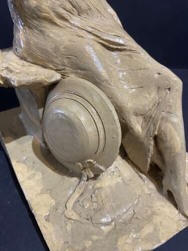 Quentin Bell (1910 - 1996) Pottery Figure of a Seated Lady