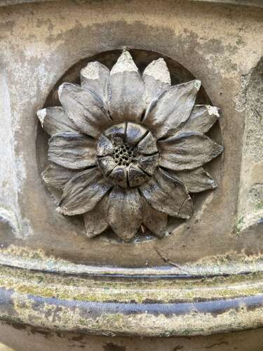 Large and Imposing th Century Urn on Stand